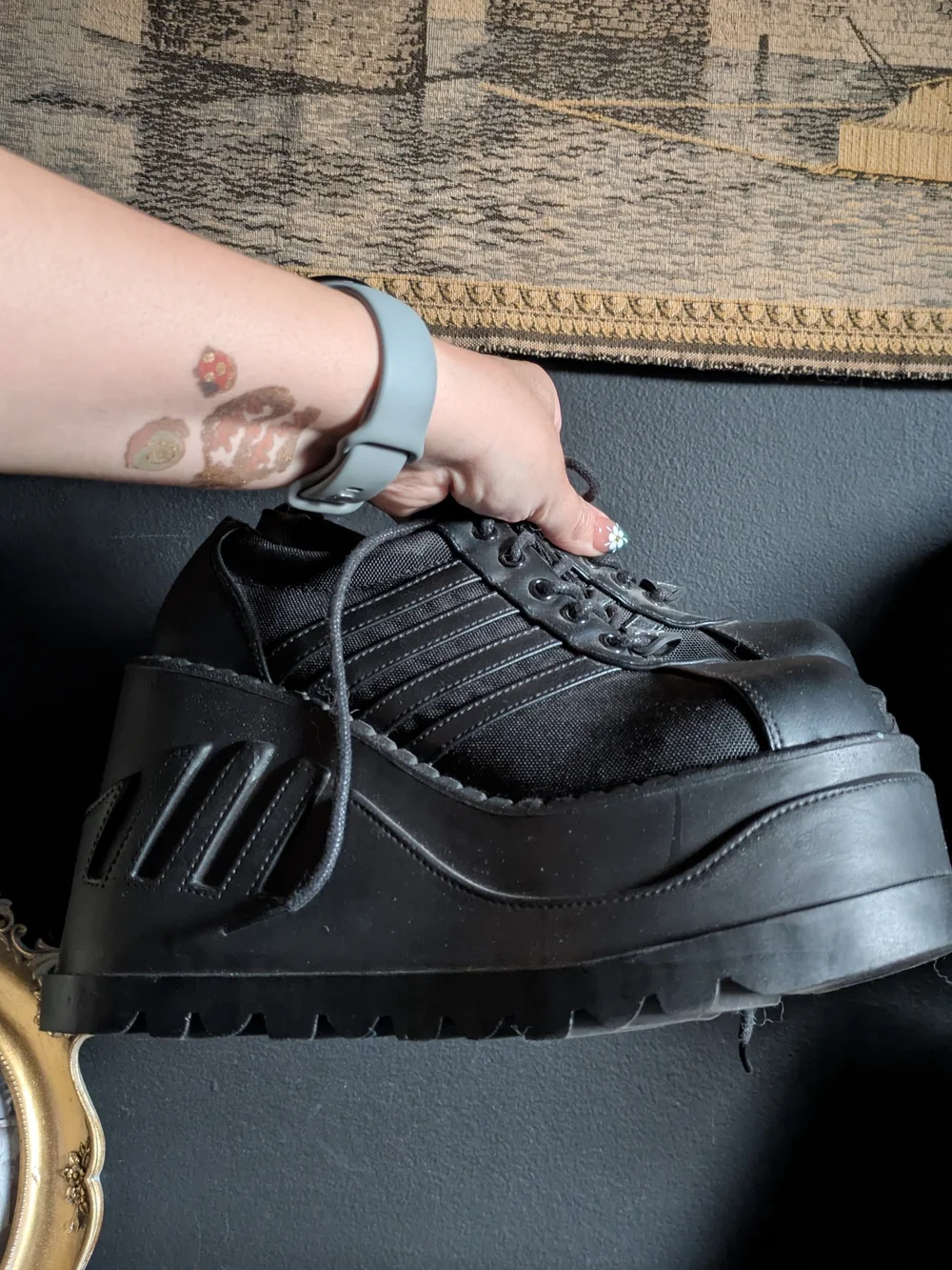 Demonia Stomp-08 Platform Sneakers